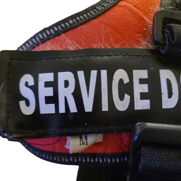 3/$30 Pre-Owned Size Medium Service Dog Vest - Picture 2 of 3